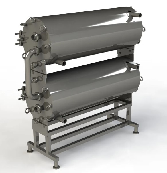 Трубчатый пастеризатор молока